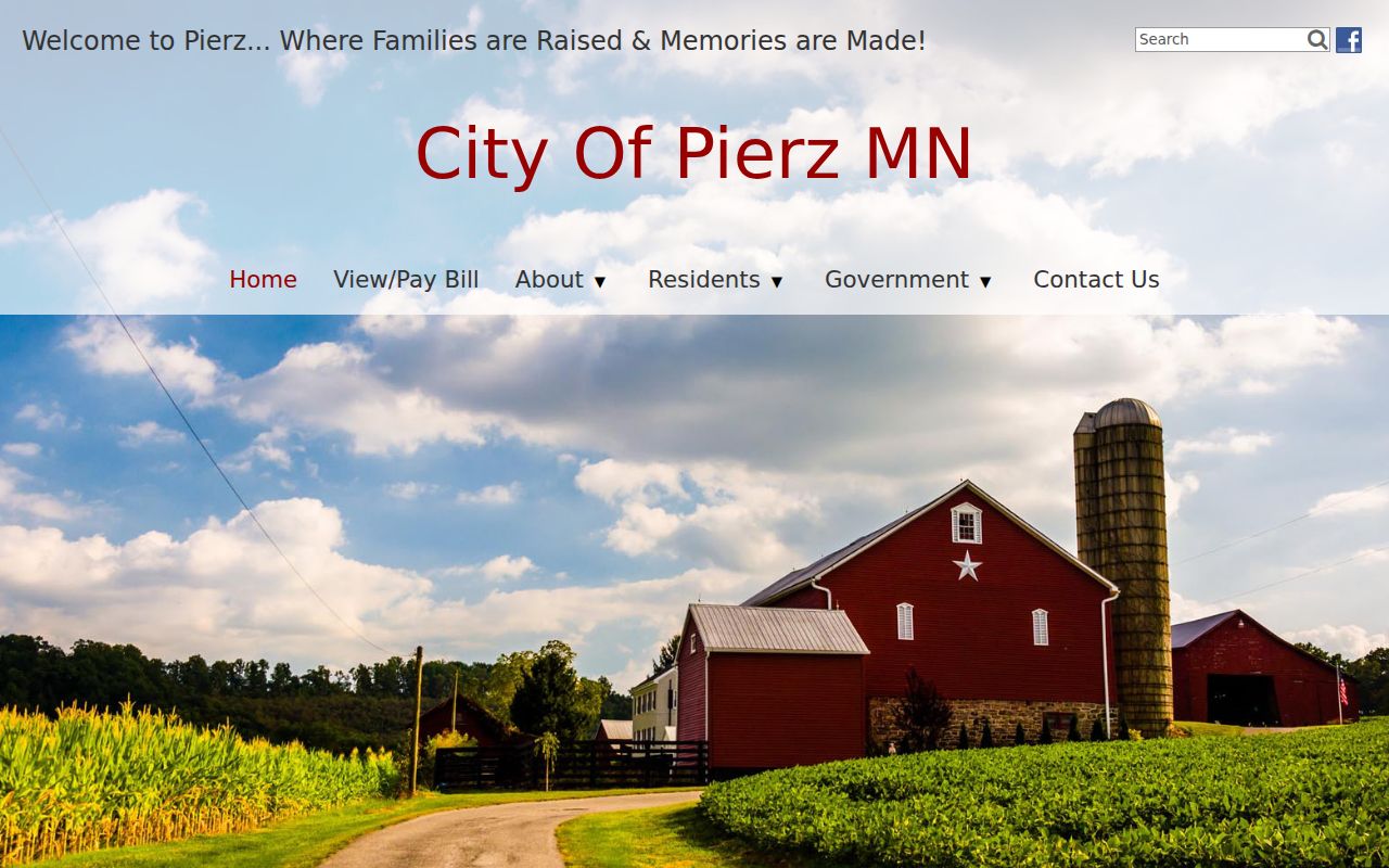 Pierz City Hall contact information and building context